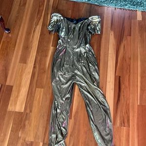 Vintage gold jumpsuit